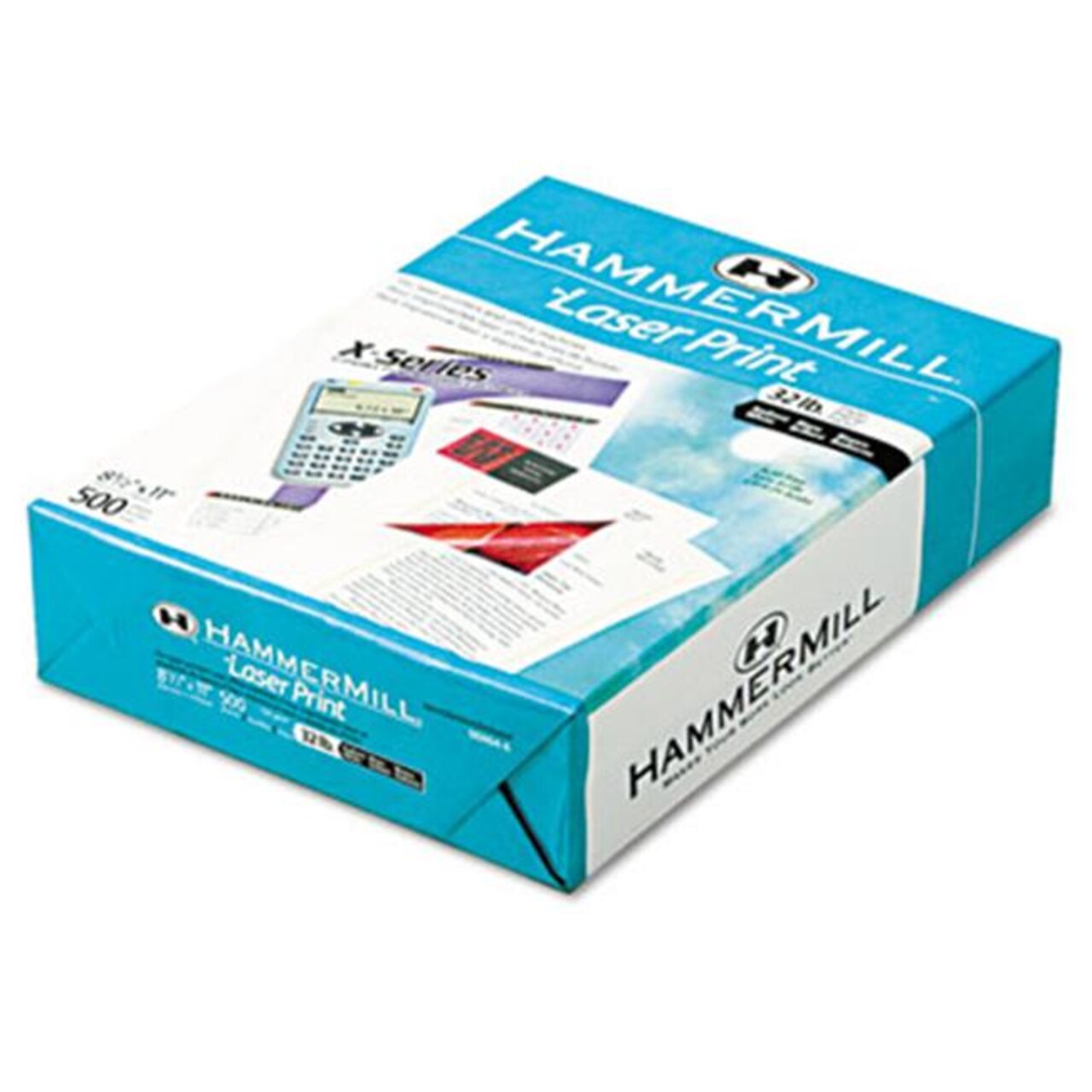 Hammermill Laser Print Copy/Laser Paper White 98 Brightness 32lb Letter 500 Sheets